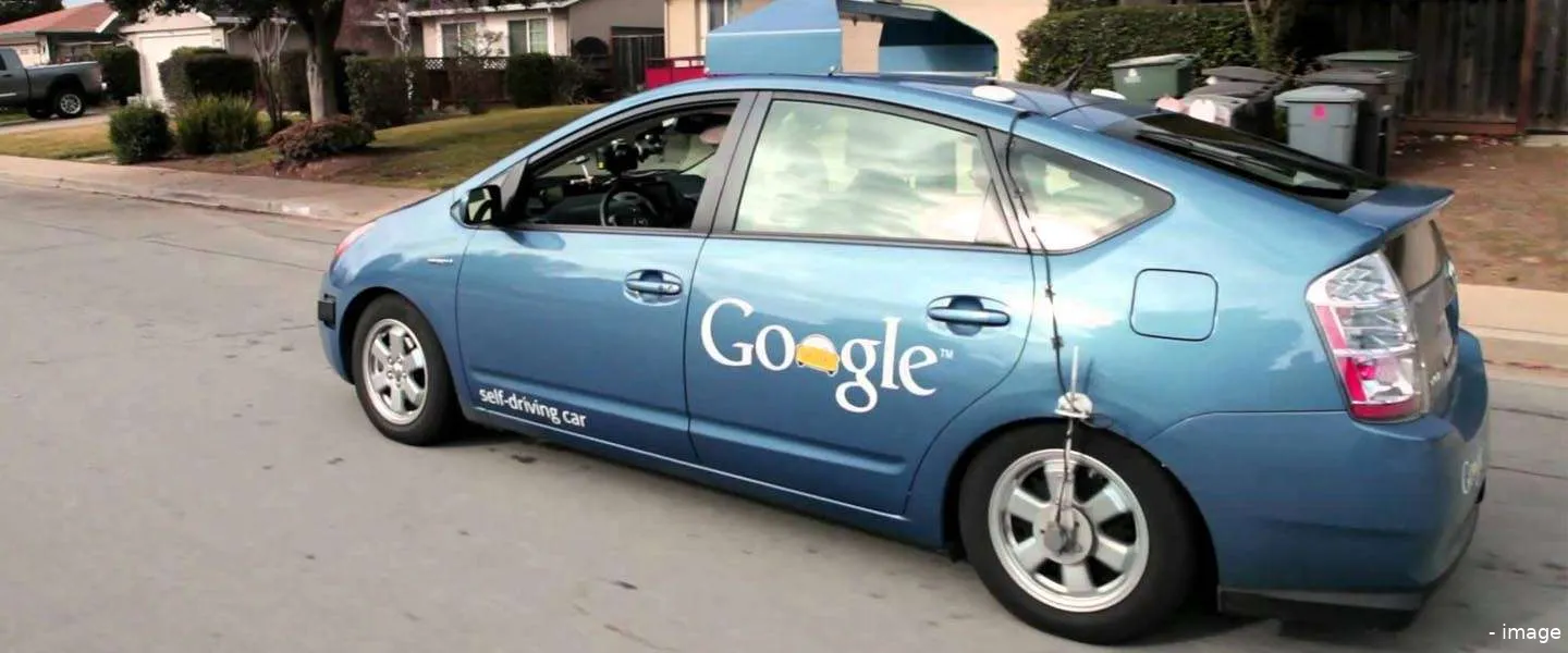 zelfrijdende auto google