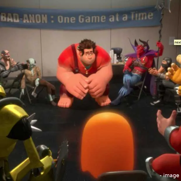 zoek de game slechterikken in wreck it r