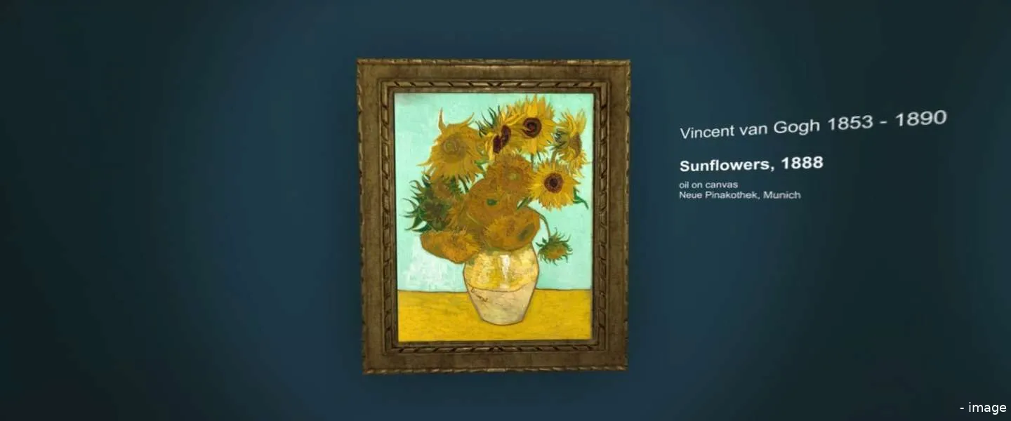 zonnebloemen van gogh facebook