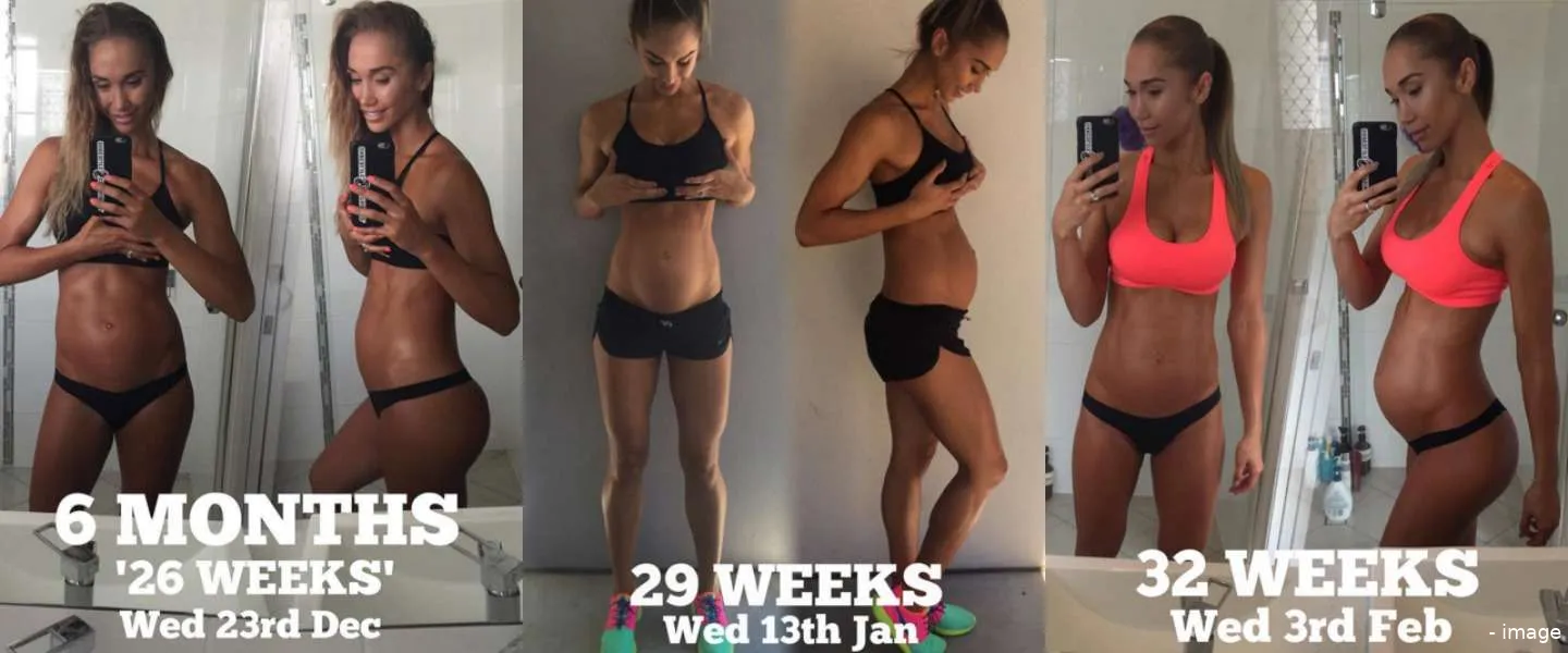 zwamger fitness vriendinnen