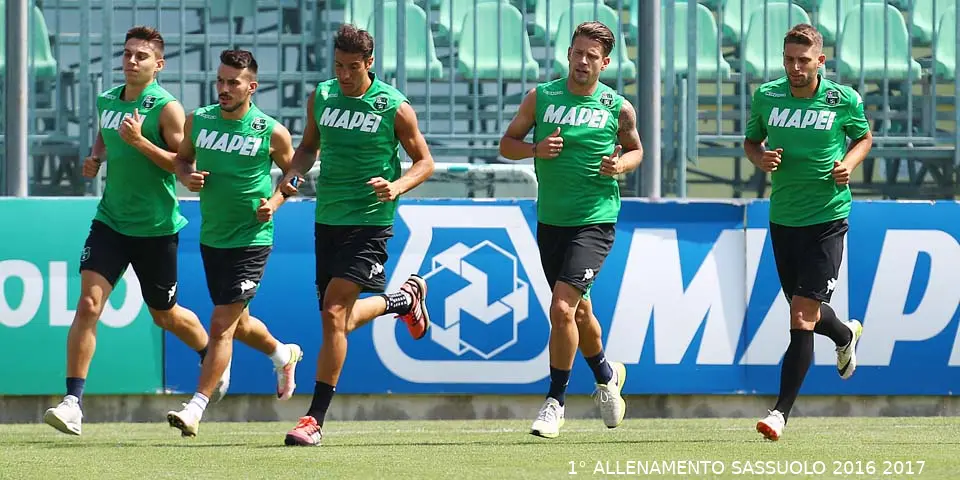 sassuolo allenamento