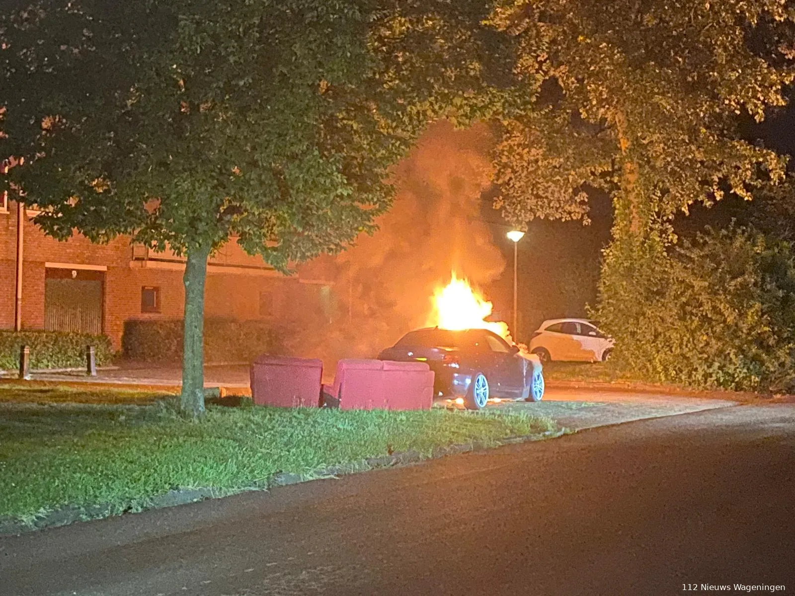 23 7 brand auto renkum 12 nieuws wageningen eo 1