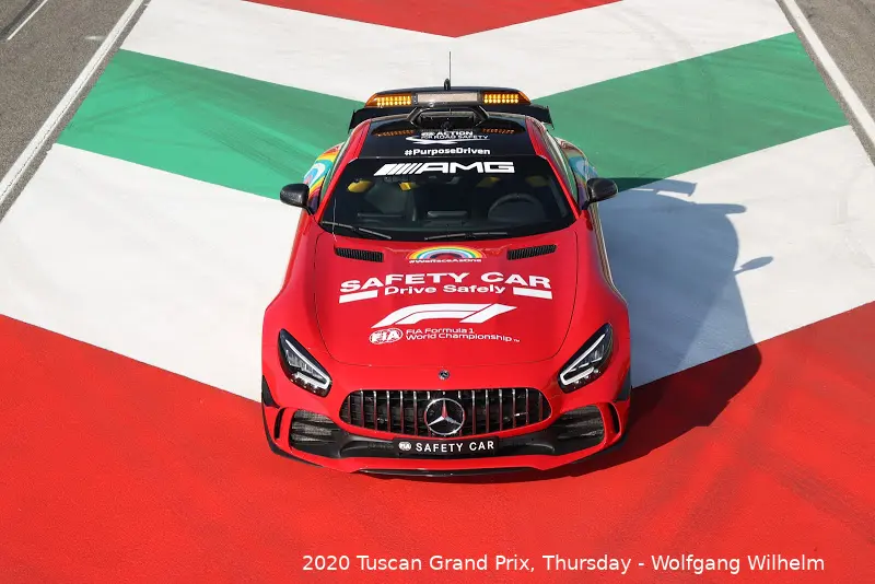safety car rossa