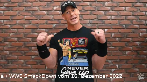 2022 machte John Cena sein einziges Match auf den letzten Metern des Jahres