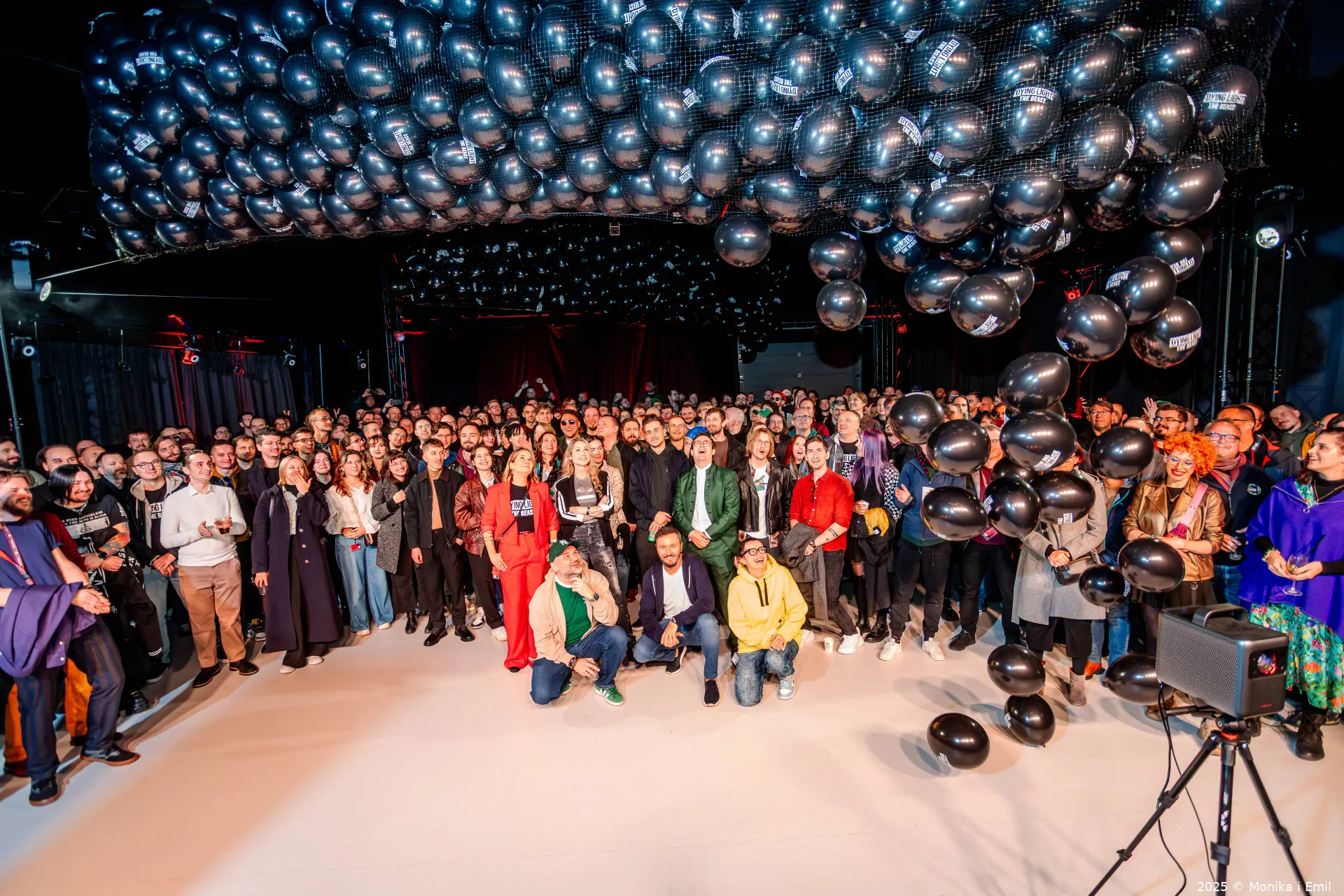 Techland team at the Dying Light: The Beast celebration party