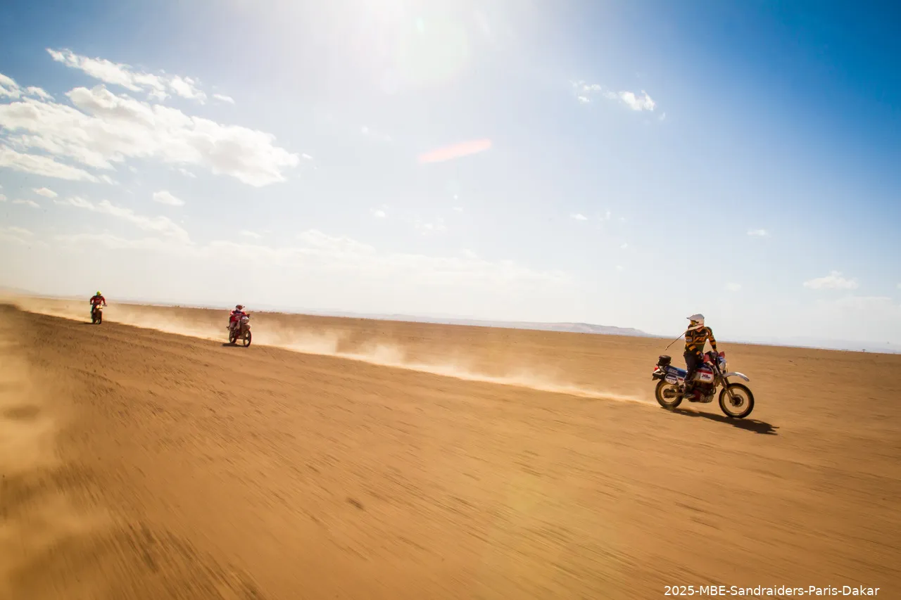 2025 mbe sandraiders paris dakar