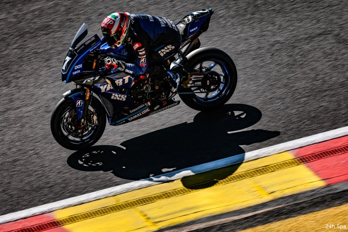 niccolo canepa yart yamaha pole 24h spa ewc motos 2023