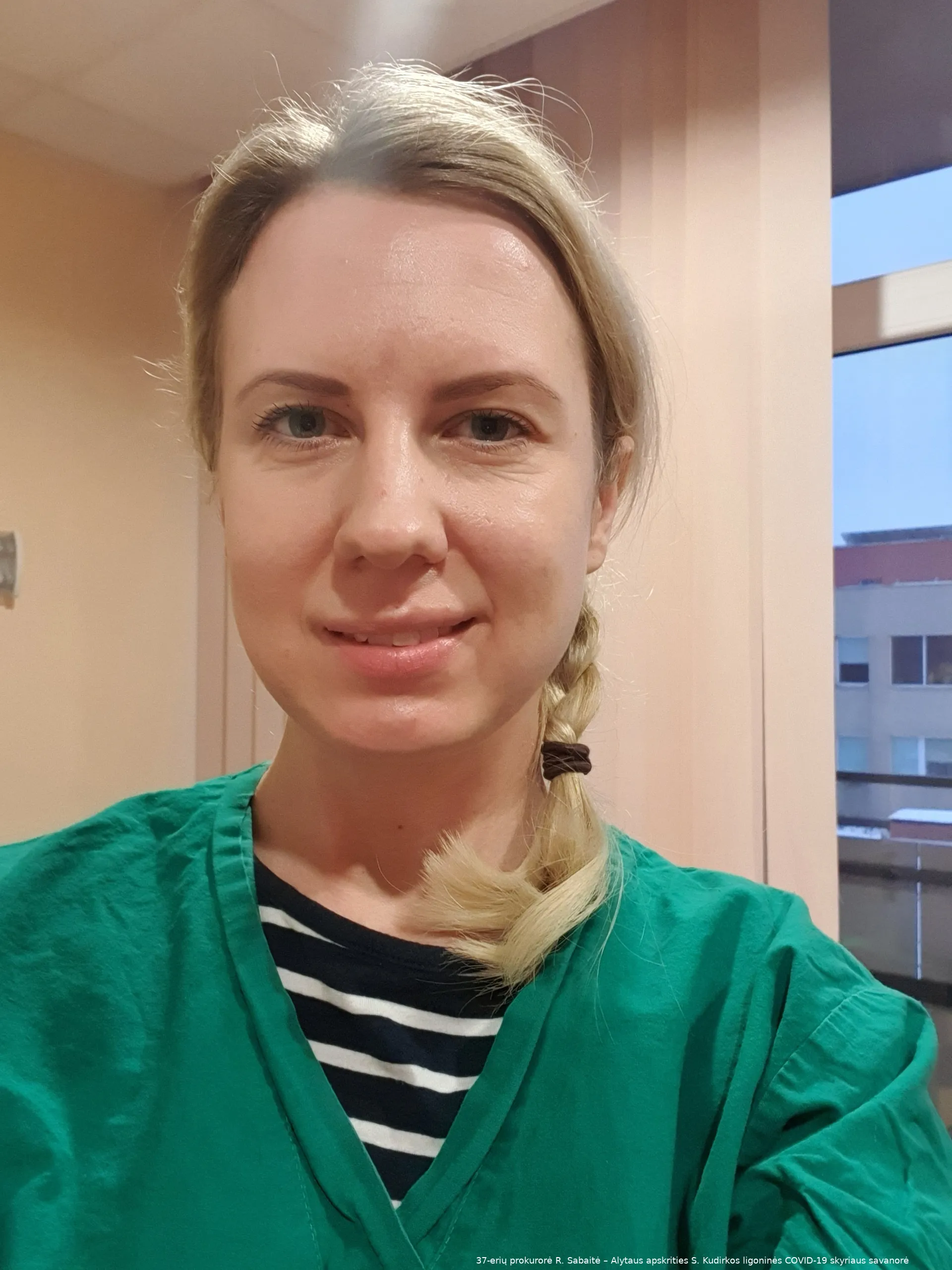 rita sabaite alytaus ligonines covid skyrius1
