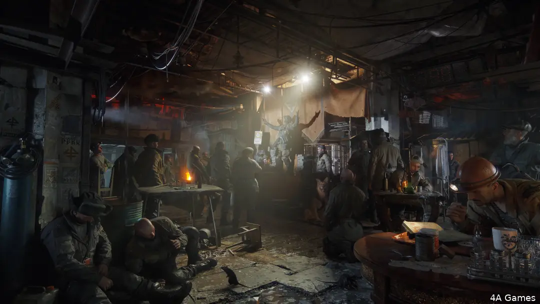 Metro 2039 tunnels