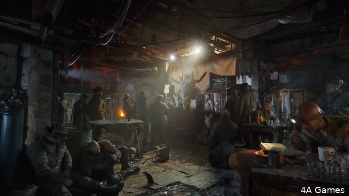 Metro 2039 tunnels