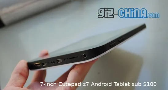 cutepad z7 android tablet 3