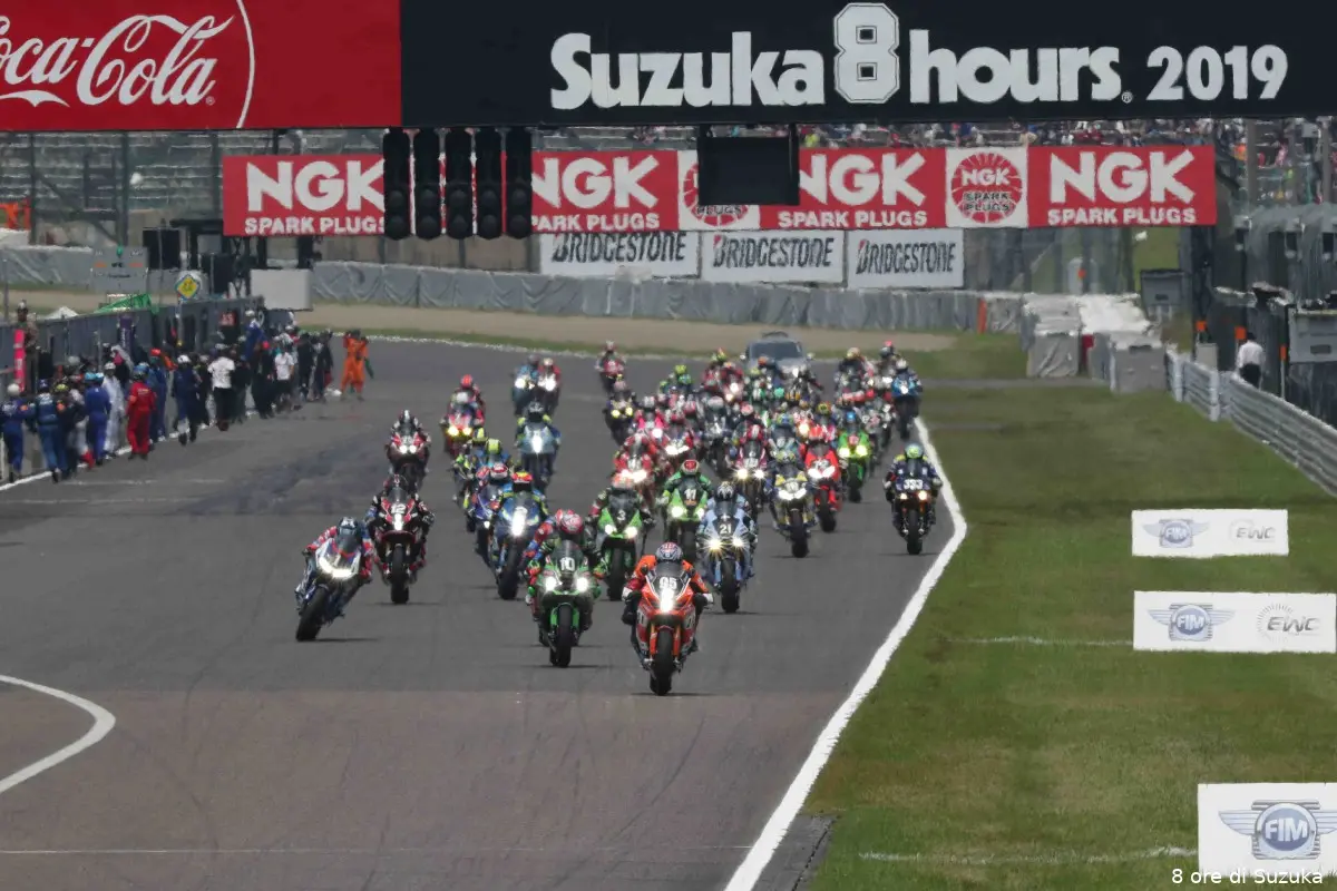 8 ore di suzuka 2019 start