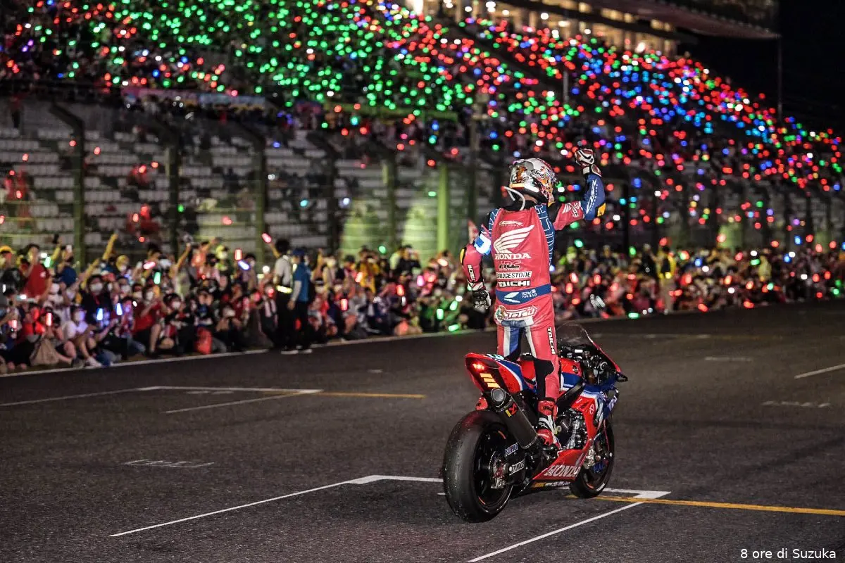 8 ore di suzuka finish hrc 2022