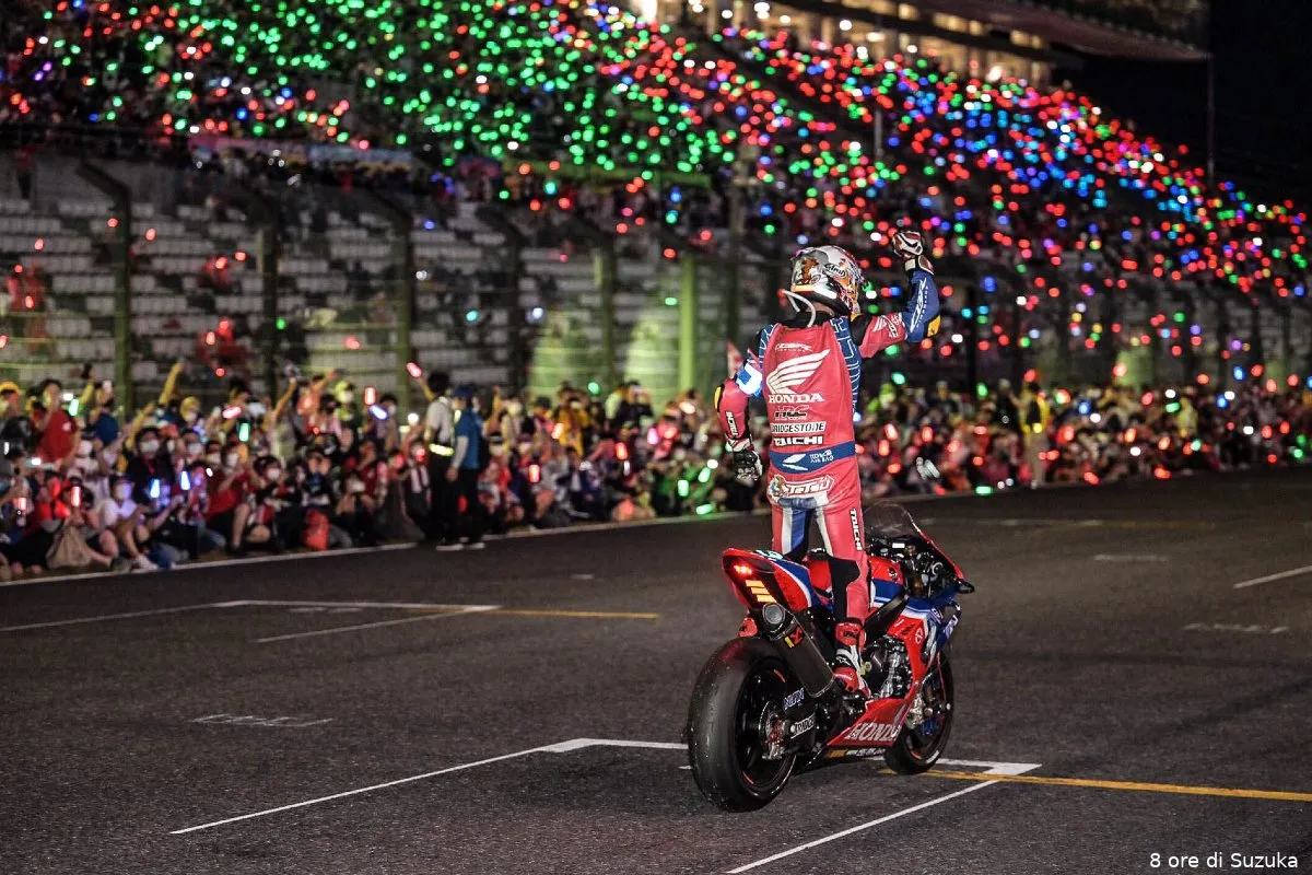 8 ore di suzuka finish hrc 2022