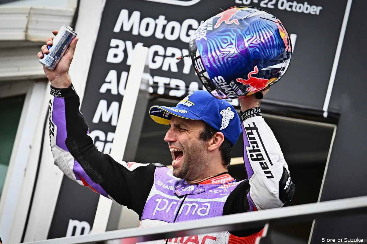 johann zarco podium motogp phillip island 2023
