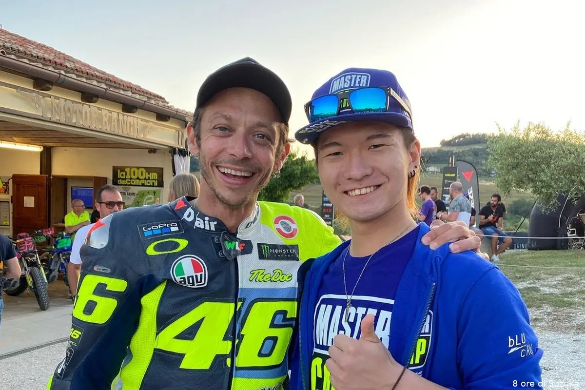 maiki abe valentino rossi
