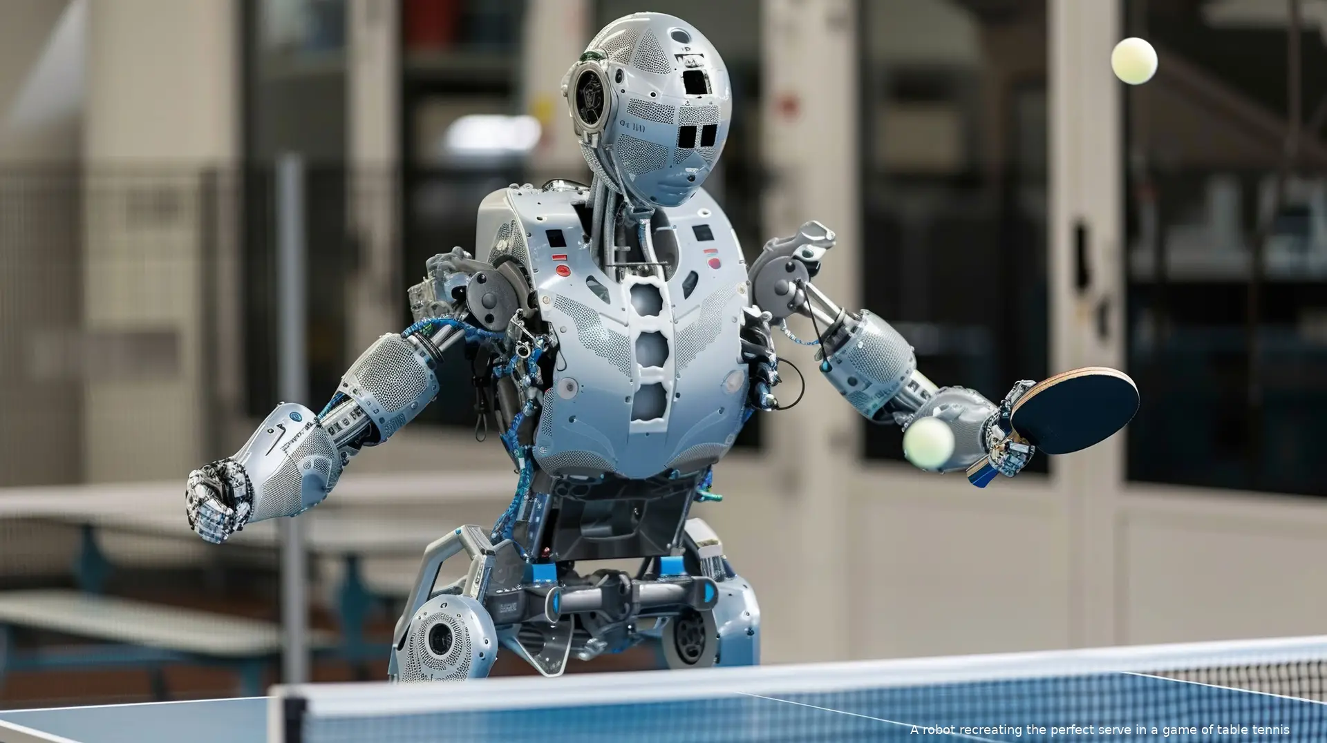 robot tafeltennis
