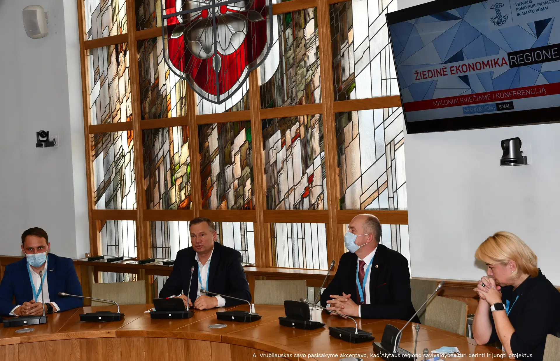 meras konferencijoje