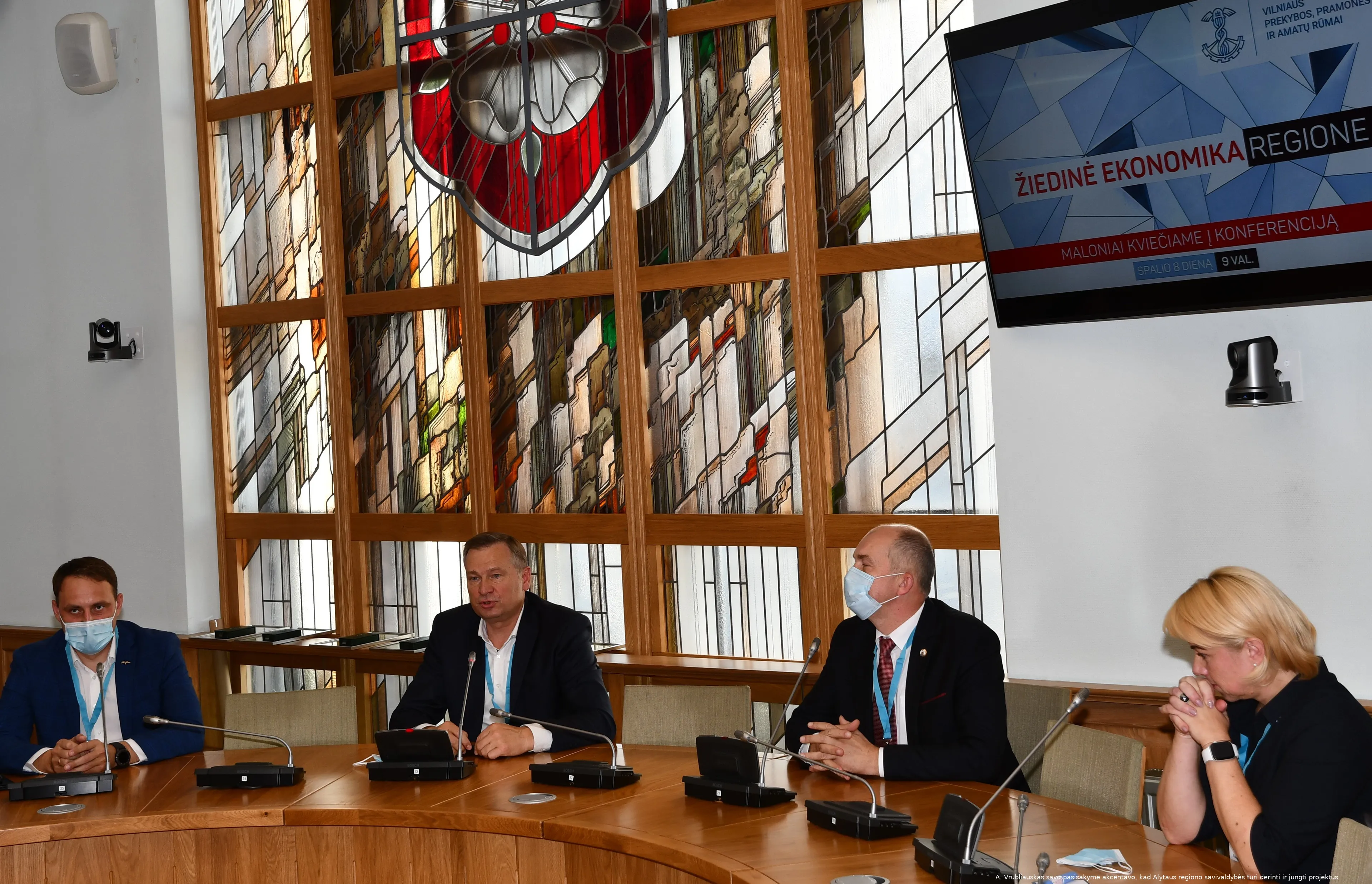 meras konferencijoje