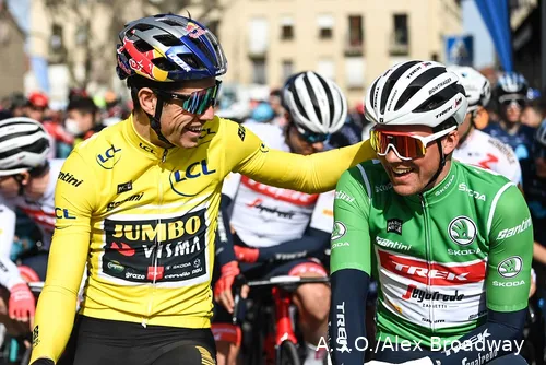 Mads Pedersen denkt voorafgaand aan de Tour nog niet aan groen