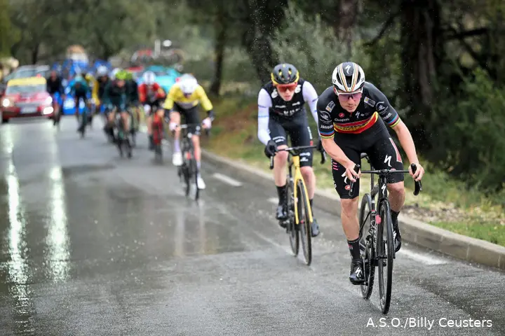 &nbsp; On the final day of Paris-Nice, Evenepoel only found Matteo Jorgenson standing in his way.&nbsp;