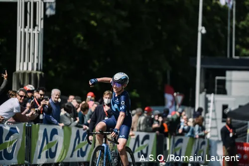 In 2022 degradeerde Annemiek van Vleuten de concurrentie in de Vogezen.