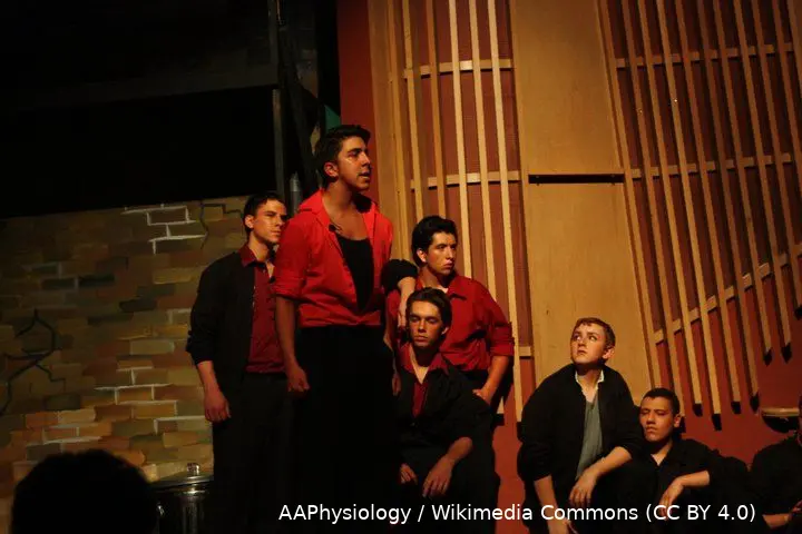 fenwick performs west side story