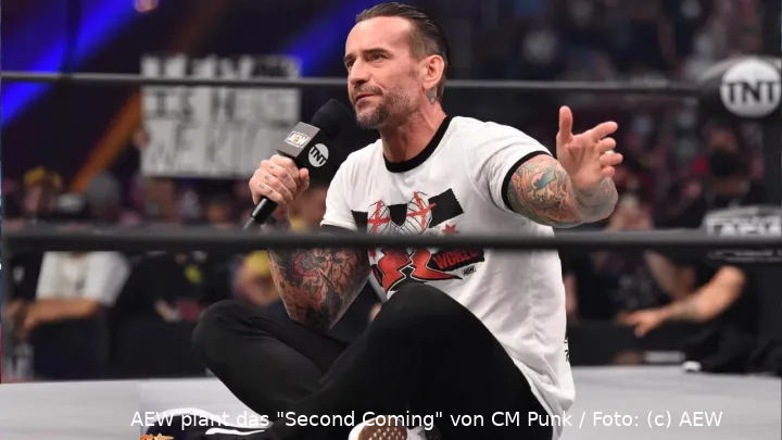 AEW plant das "Second Coming" von CM Punk / Foto: (c) AEW