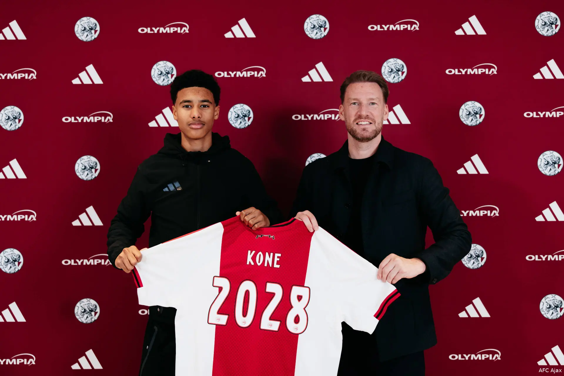 Ajax Showtime Samory Kone Marijn Beuker