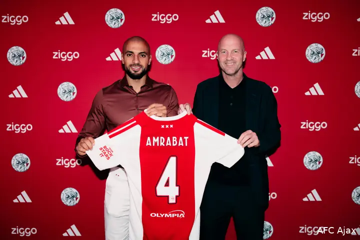 Ajax Showtime Sofyan Amrabat Jordi Cruijff
