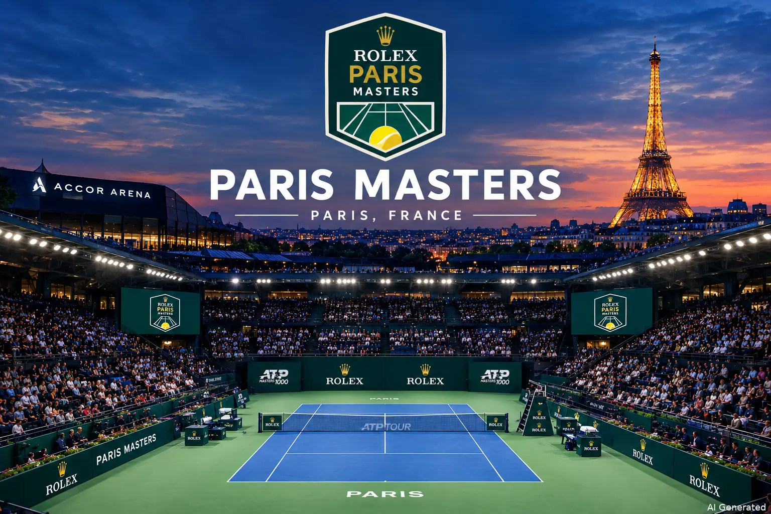 Paris Masters_ Tennis Beneath the Eiffel Tower