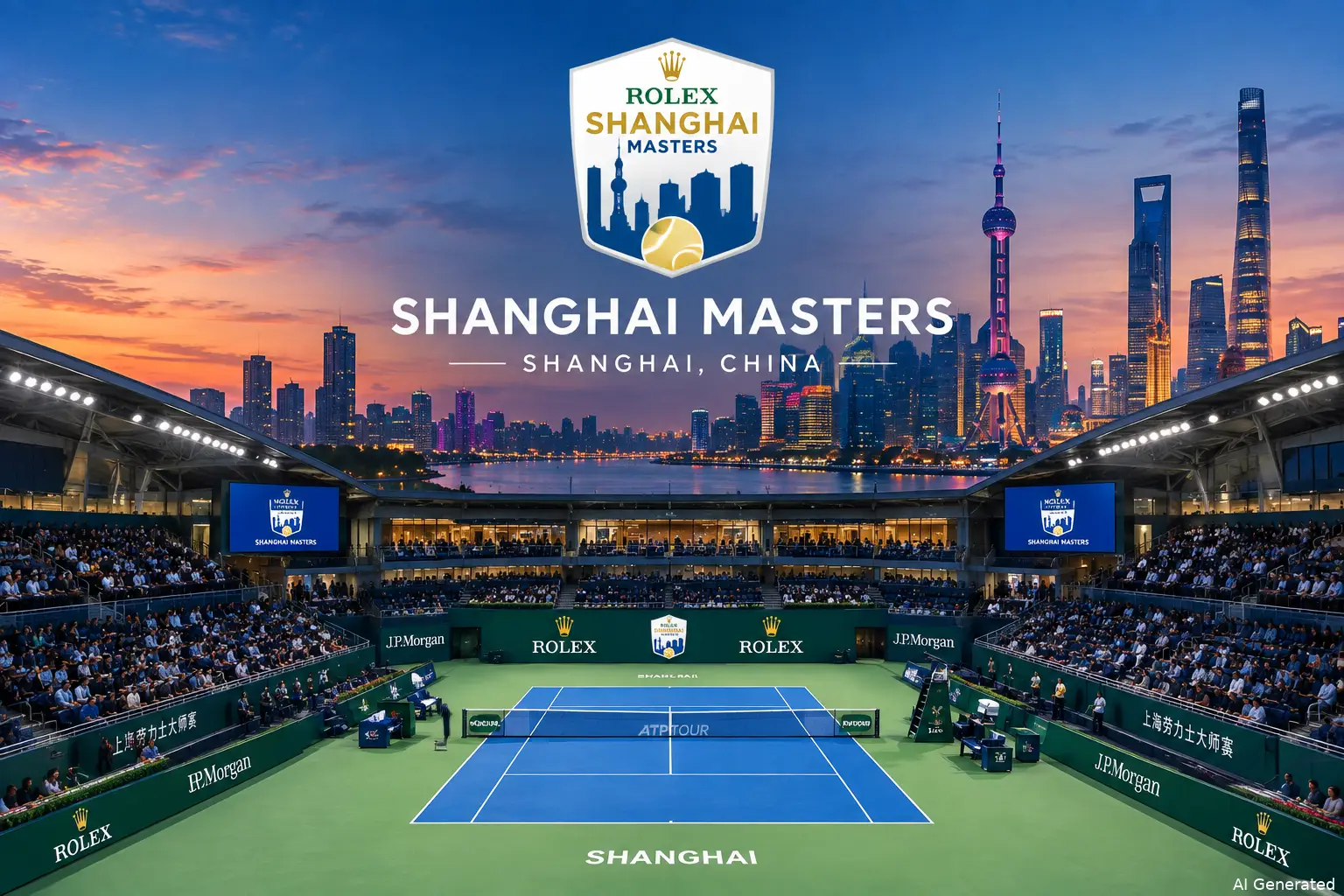 Shanghai Masters at Dusk