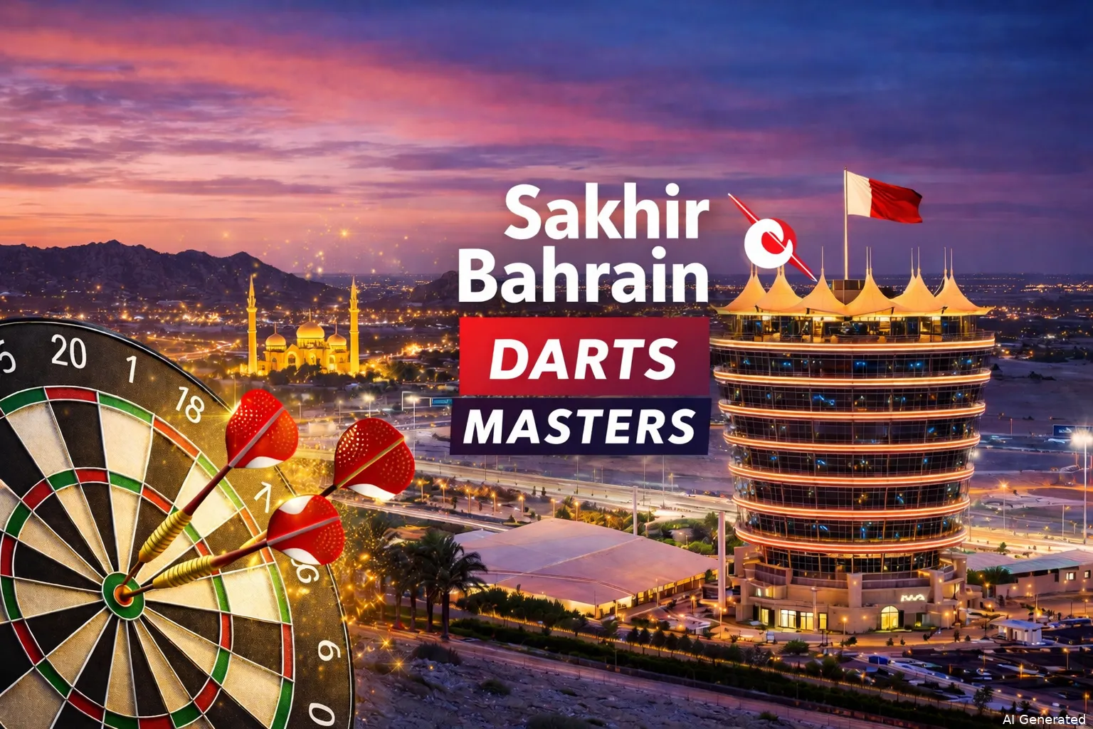Bahrain Darts Masters Tournament Centre
