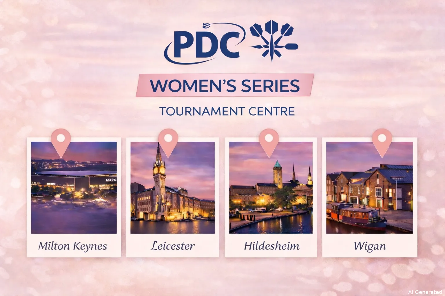 PDC Women's Series Tournament Centre Image