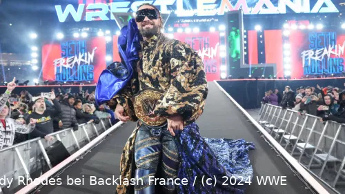 Im Vorjahr kassierte Seth Rollins bei WrestleMania gleich zwei Niederlagen...