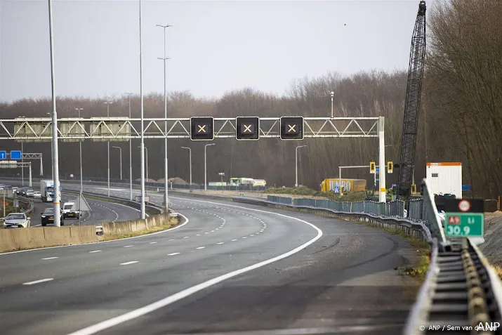 a9 dicht bij amstelveen door ongeluk