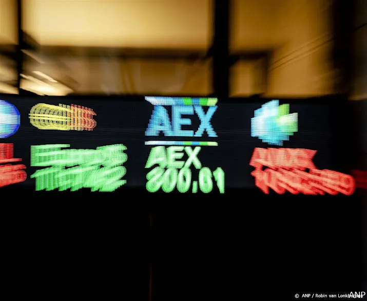 aex over breed front omhoog betaalbedrijf adyen bovenaan