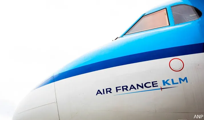 air france klm keldert op beurs