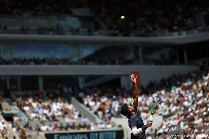 alcaraz mogelijk tegen de jong op roland garros na simpele zege