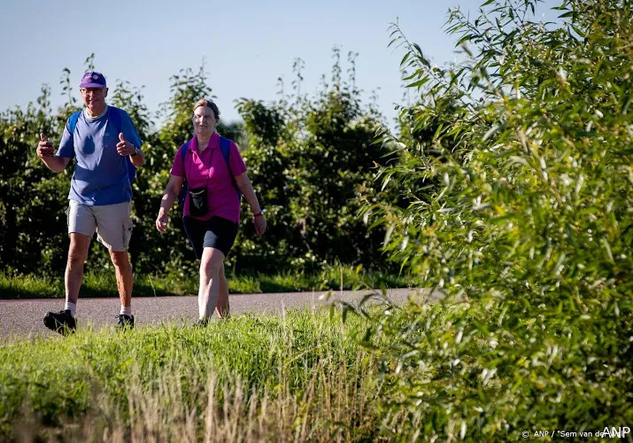 alternatieve vierdaagselopers liepen samen 13 miljoen kilometer