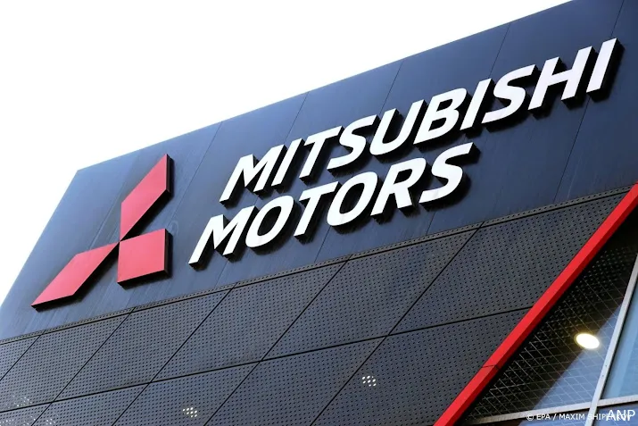 autofabrikant mitsubishi uitblinker op licht hogere japanse beurs