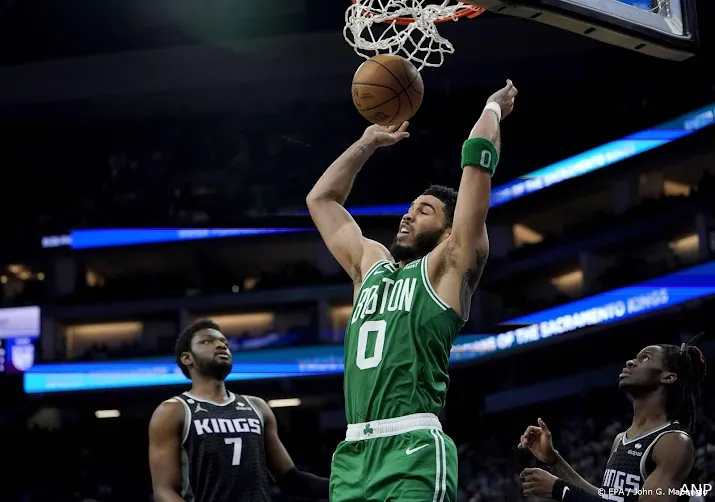 basketballers celtics boeken 50e zege van het seizoen