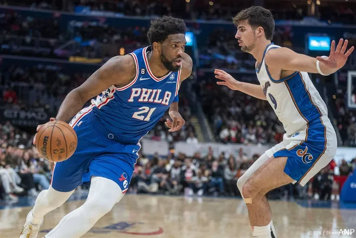 basketballers sixers geven weer ruime voorsprong weg in nba