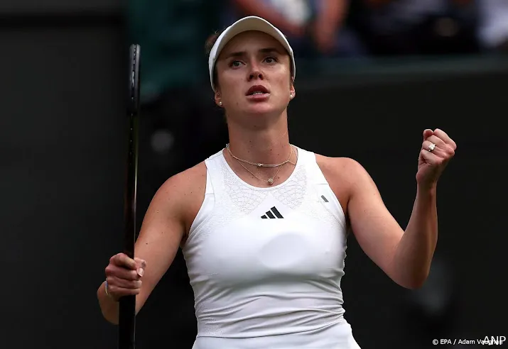 coach sluiter ziet svitolina op wimbledon naar kwartfinales gaan