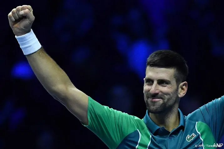 djokovic heeft eerste doel bereikt op atp finals