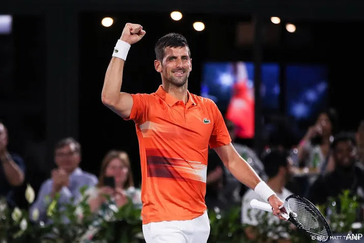 djokovic treft korda in finale tennistoernooi adelaide