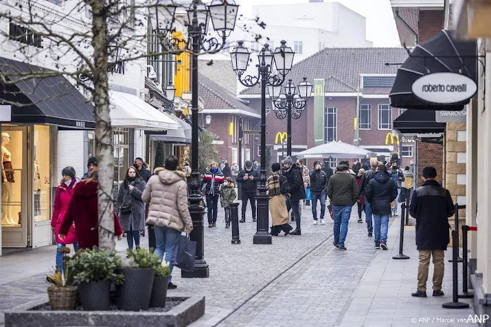 druilerige paaszondag is bovengemiddeld druk voor outletcentra