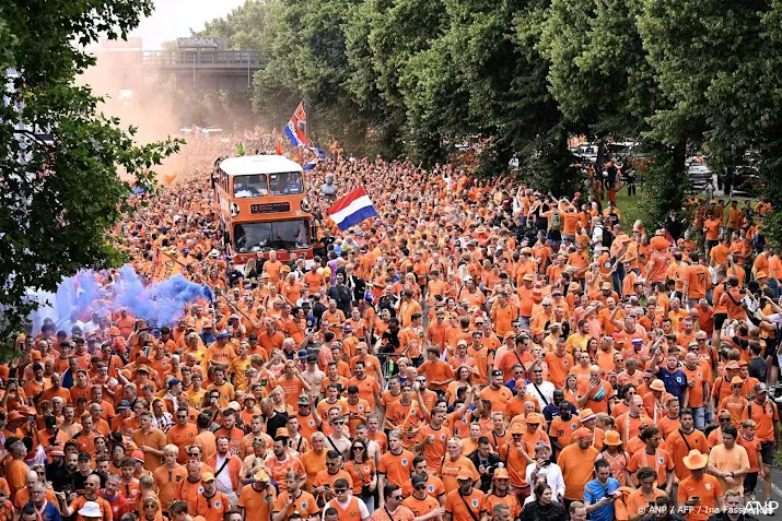 duitse politie recordaantal deelnemers bij nederlandse fanwalk