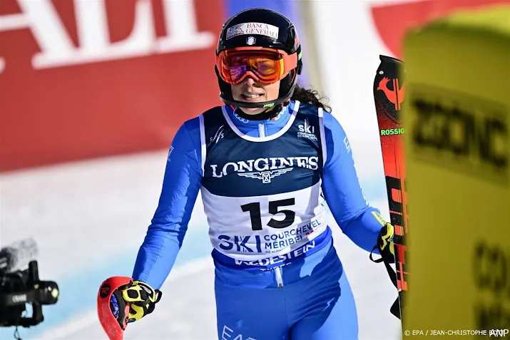 eerste wereldtitel voor skiester brignone shiffrin valt uit