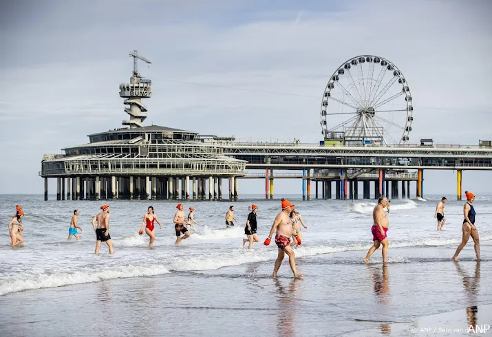 estafetteloop van ruim 200 kilometer voor nieuwjaarsduik